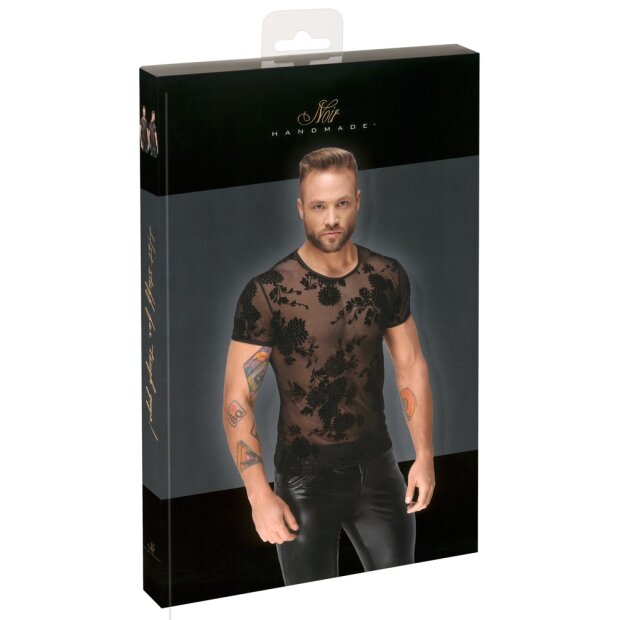 Noir Herren Shirt Flock 2XL