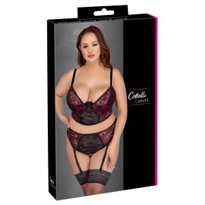 BH Set schwarz/rot 90C/XL