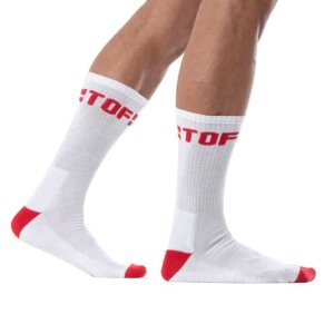 Sport Socks White-red - L/XL