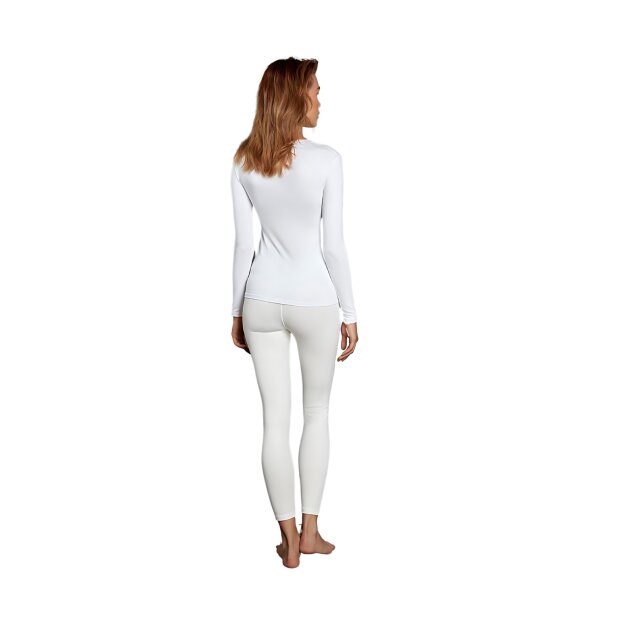 Doreanse Thermal Frauen langarm T-Shirt weiß L