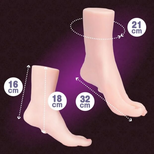 Motsutoys XTC Succubus Foot Masturbateur 0,75 Kg beige