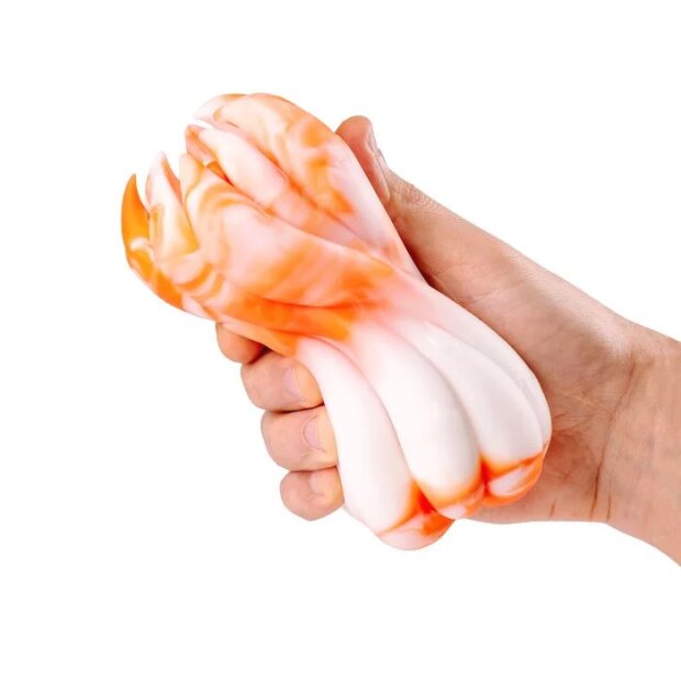 Motsutoys Sex Slave Sea Monster Vagin artificiel 0,55 Kg Orange Blanc