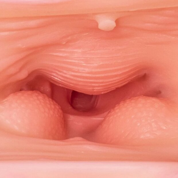 Motsutoys Nupu 3 Lèvres vaginales Vagin de poche 0,49 Kg Beige