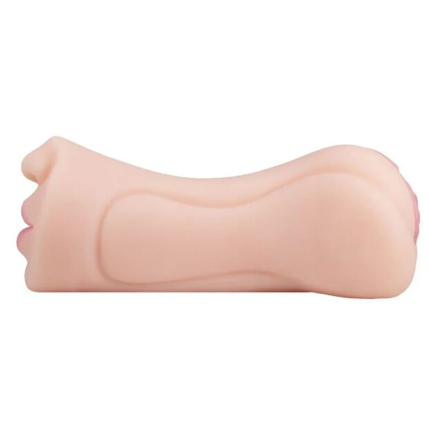 Motsutoys Nupu 3 Lèvres vaginales Vagin de poche 0,49 Kg Beige