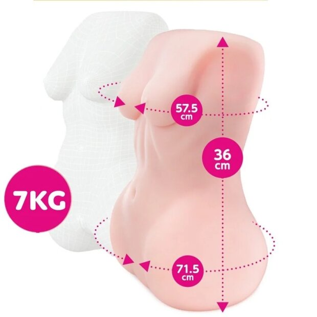 Motsutoys Toro Gold Pocket Vagina 7 Kg Beige
