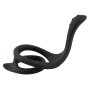 Erecto Anneau pénien et testiculaire Noir Ø 4 cm