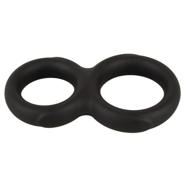 Erecto Penis- und Hodenring Schwarz Ø 2,6-3,1 cm