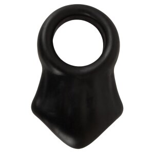 Erecto Penis Ring with Ball Stretcher Black Ø...