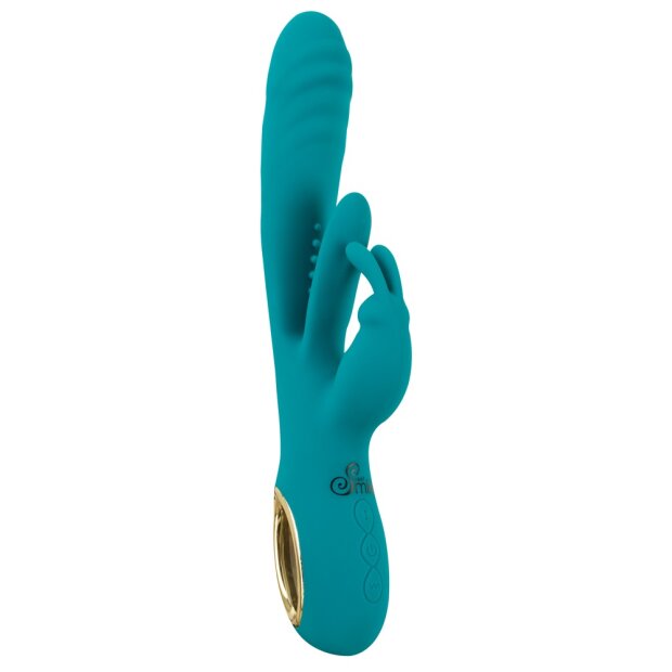 You2Toys Vibromasseur rabbit avec fonction de poussée Bleu