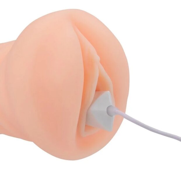 Motsutoys Kyo Onahole Maturbator Réchauffeur Blanc