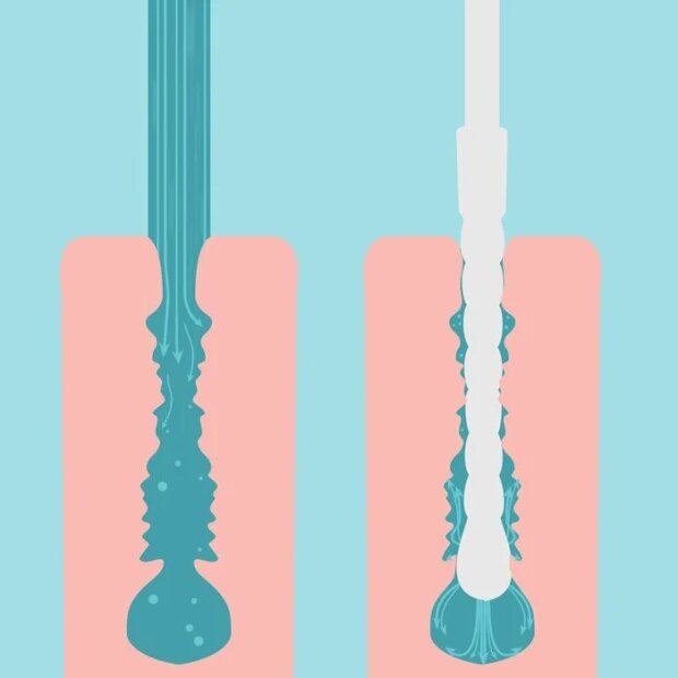 Motsutoys Kyo Onahole Masturbator Dusche Transparent