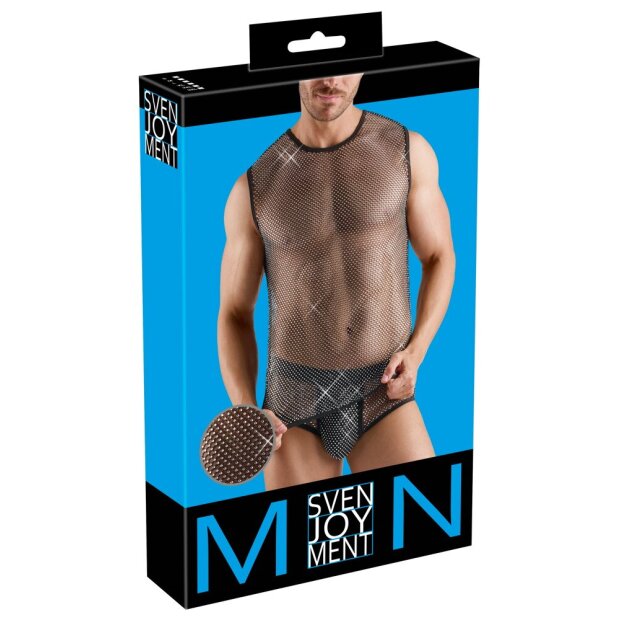 Svenjoyment Netz-Shirt M