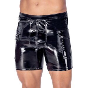 Black Level Short en vinyle Noir 3XL