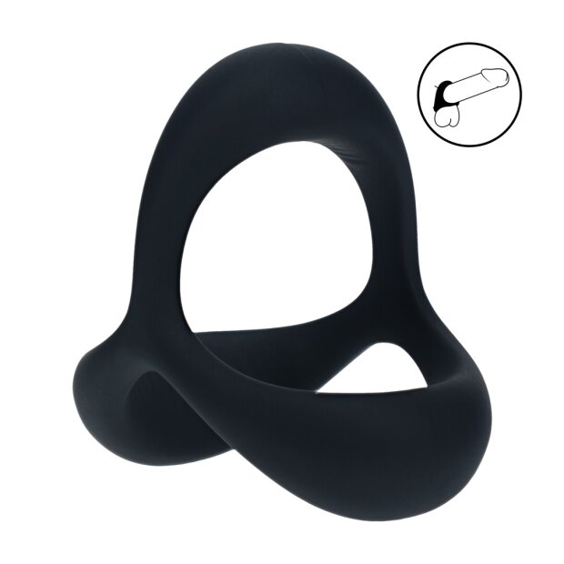 Levelz Tri O Ergo Silicone Cock Ring