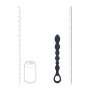 Levelz Beaded Snake Silicone Anal Beads with Loop