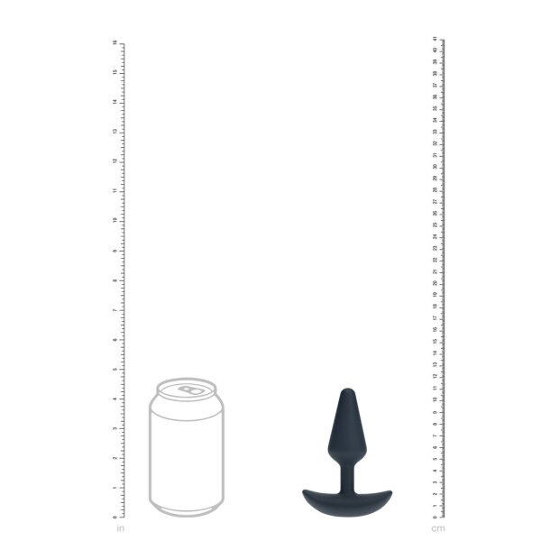 Levelz Classic Small Vibrating Silicone Anal Plug