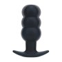 Levelz Vibrating Silicone Anal Plug with Triple Bulb