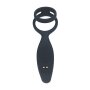 Levelz Vibrating Silicone Prostate Stimulator with Cock and Ball Ring