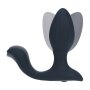 Levelz Vibrating and Rotating Silicone Anal Plug with Ball Stimulator