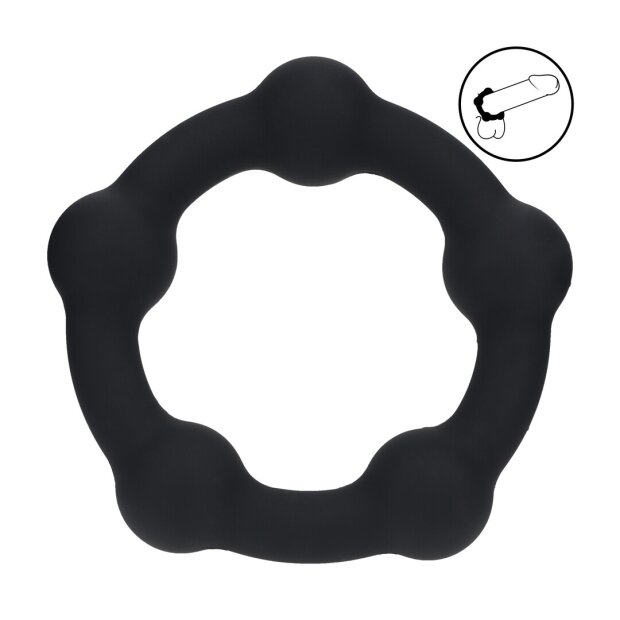 Levelz Beaded Silicone Cock Ring