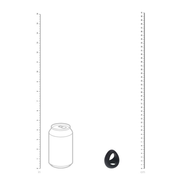 Levelz Soft Tri O Silicone Cock Ring