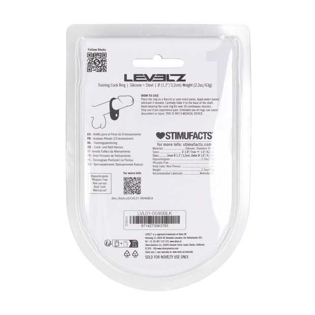 Levelz Silicone Training Cock Ring