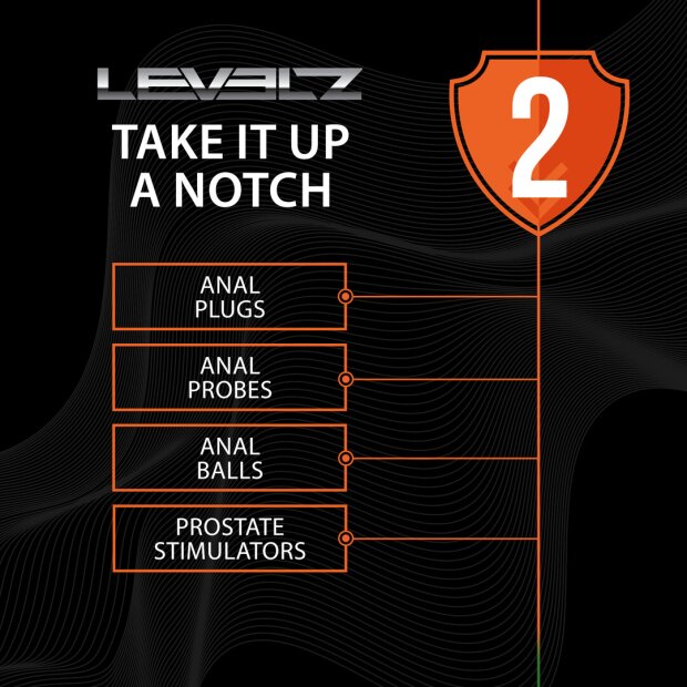 Levelz Pointed Silicone Anal Plug