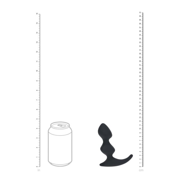 Levelz Full Double Ripple Silicone Prostate Massager