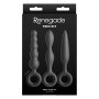 NS Novelties analplug set mit fingerring schwarz