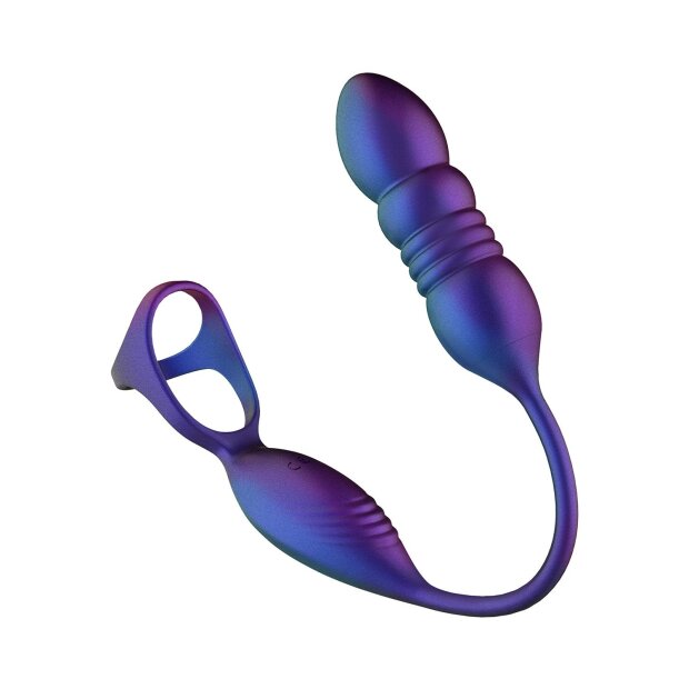 Hueman Deep Impact Cock and Ball Ring