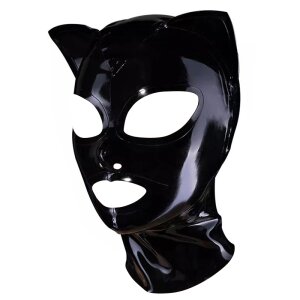 LateXcite Cat Mask Small Black