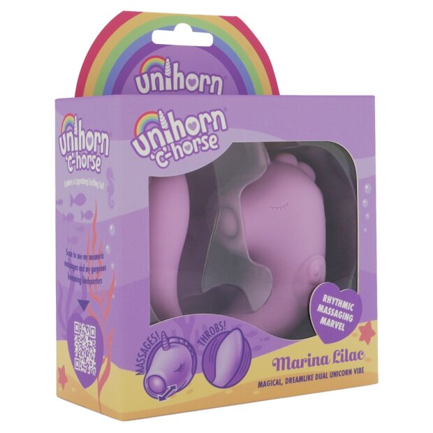 Unihorn C-Horse Marina Lilac Dual Vibrator