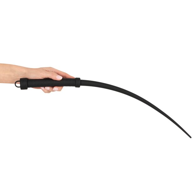 You2Toys Bad Kitty Silikon Singletail-Peitsche Schwarz 60 cm