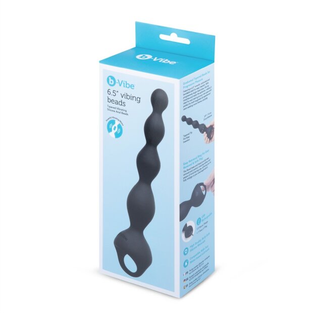 B-Vibe Vibing Beads Noir