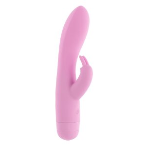 Evolved Cushy Bunny Rabbit Vibrator 19 cm Pink