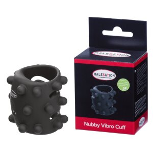 Malesation Nubby Vibro Cuff Noir