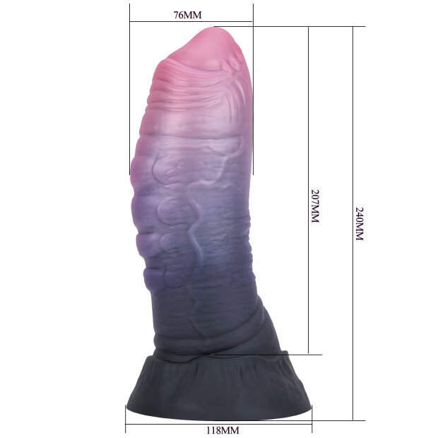 Power Monsters Dreadful Fiend Godemichet Monstre 24 cm Multicolore