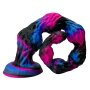 Deepleasure Silicone Dildo with Suction Cup Glitter Pink Blue Black 42 cm