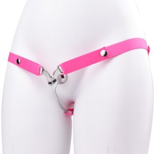 CrossGearX Fem V-Free Keuschheitsgürtel mit Riemen
