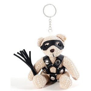 FUKR Porte-Clés Ours BDSM en Peluche 12 cm