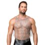 You2Toys Bad Kitty Body Chain Collar Skirt Belt Silver
