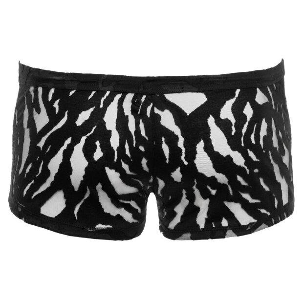 Svenjoyment Pants in Ausbrenner-Optik Schwarz M