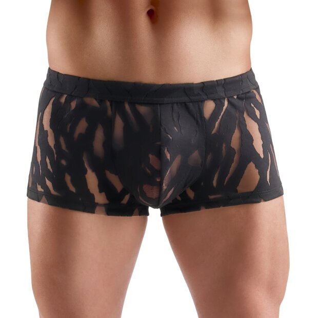Svenjoyment Pants in Ausbrenner-Optik Schwarz XL
