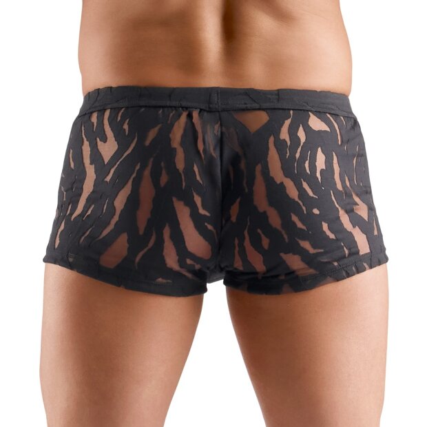 Svenjoyment Pants in Ausbrenner-Optik Schwarz XL