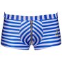 Svenjoyment Striped Pants with Wrist Cuffs Blue White S