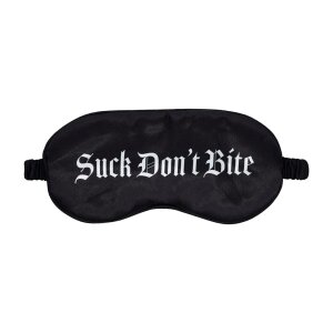 Shots-Ouch Satin Augenmaske Schwarz