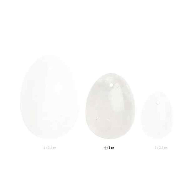 La Gemmes - Yoni-Egg Clear Quartz (M)