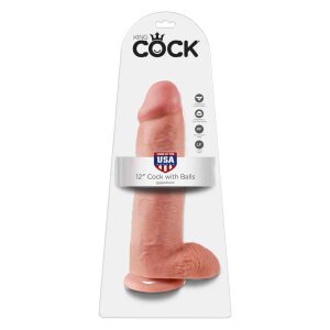 King Cock with balls 12 inch