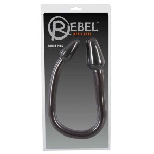 Rebel Double Plug Black