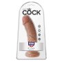 King Cock 8 inch Skin-coloured